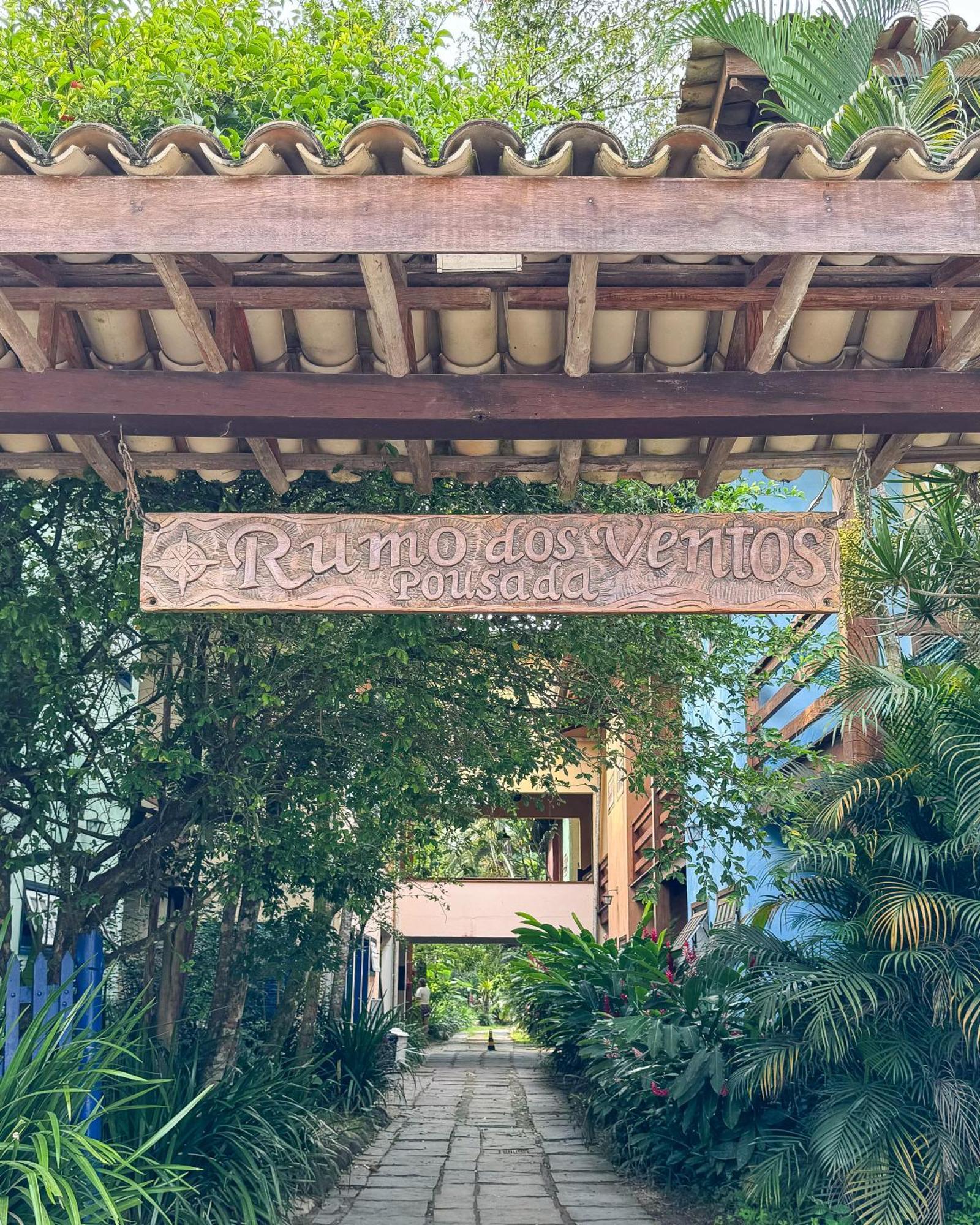 Pousada Rumo Dos Ventos Parati Esterno foto